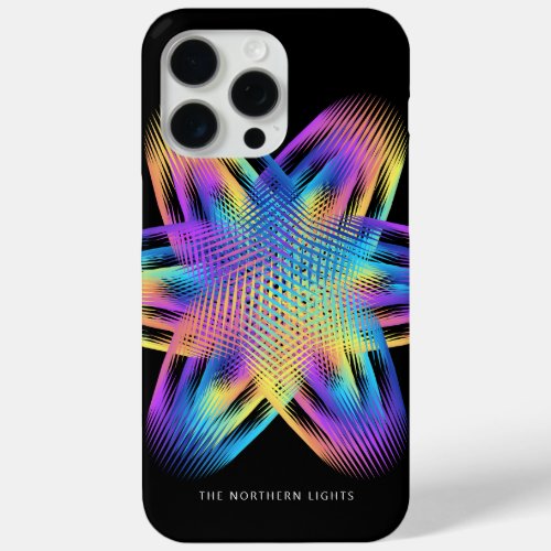 Beautiful pattern of titanium colors _ iPhone 15 pro max case