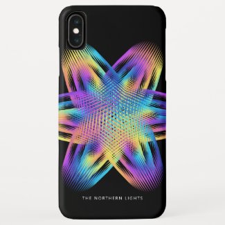 Beautiful pattern of titanium colors - iPhone XS max case