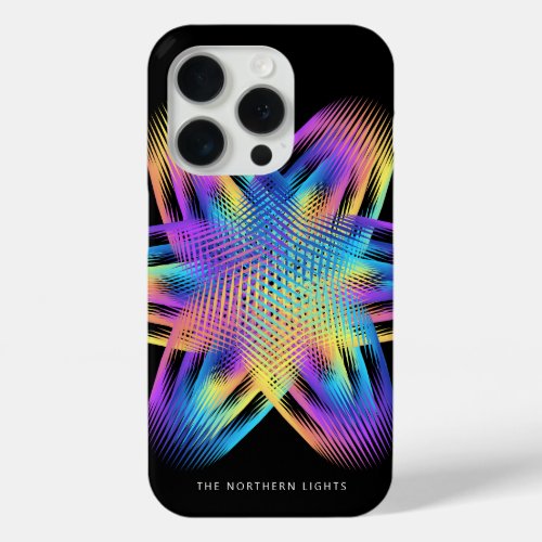 Beautiful pattern of titanium colors _ iPhone 15 pro case