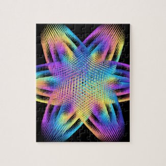 Beautiful pattern of titanium colors - jigsaw puzzle