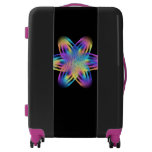 Beautiful pattern of titanium colors - luggage