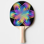 Beautiful pattern of titanium colors - ping pong paddle