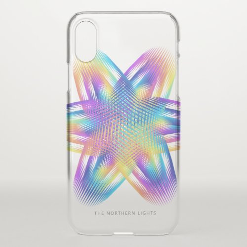 Beautiful pattern of titanium colors - iPhone x case