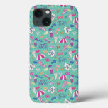 Beautiful Pattern With Summer Elements iPhone 13 Case