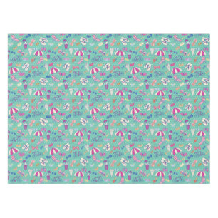 Beautiful Pattern With Summer Elements Tablecloth