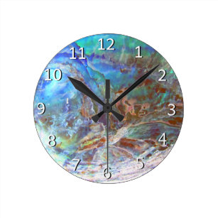 Maori Flag Wall Clock/ NewZealand Flag/Maori Wall Clock.Great Gift.Silver Frame 