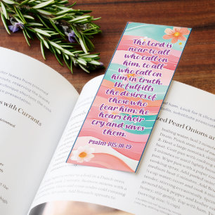 Beautiful Peace And Comfort Bible Verse Bookmarks