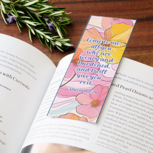 Beautiful Peace And Comfort Bible Verse  Bookmarks