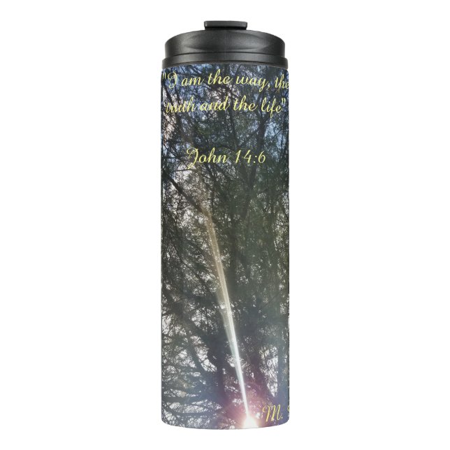 Beautiful & Peaceful Nature Thermal Tumbler (Front)