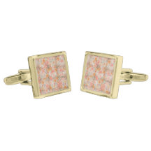 Beautiful Peach Summer Floral Pocket Handkerchief