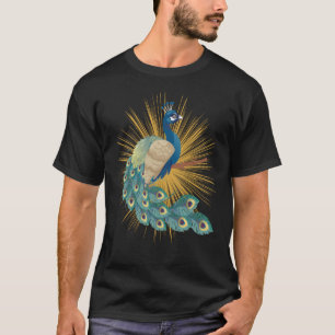 Beautiful Peacock Delightful Cheerful Animal T-Shirt