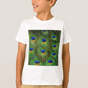 Beautiful Peacock Feathers T-Shirt