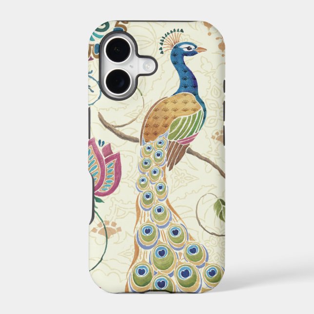 Beautiful Peacock Iphone Case (Back)