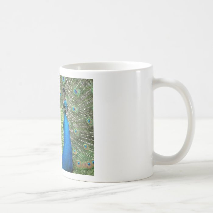 Beautiful Peacock Mugs