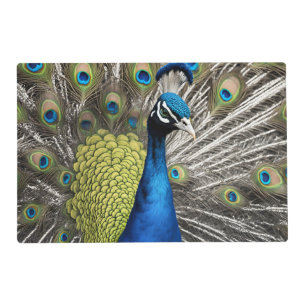 Beautiful Peacock Placemat