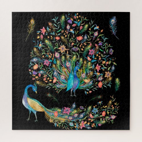 Beautiful Peacocks Jigsaw Puzzle