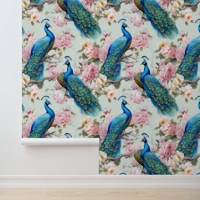 Peacock Wallpaper Peel And Stick