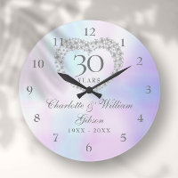 Beautiful Pearl Heart 30th Anniversary