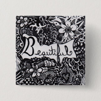 Beautiful Pen Pinback Button