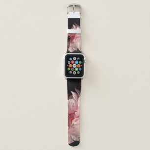 Beautiful peony flower apple watch band