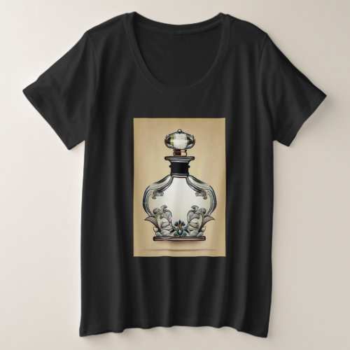 Beautiful perfume bottle plus size T_Shirt