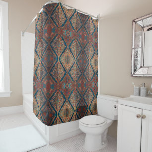 Beautiful Persian Old Pattern Modern Collection Shower Curtain