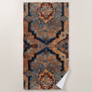 Beautiful Persian Old Pattern Popular Collection Beach Towel