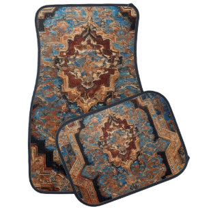 Beautiful Persian Old Pattern Popular Collection Car Floor Mat