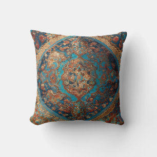 Beautiful Persian Old Pattern Trendy Collection Throw Pillow