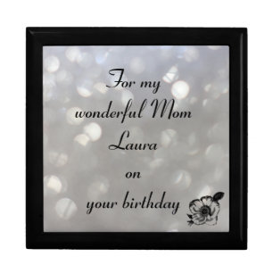 Beautiful Personalised Mom Birthday Gift Box