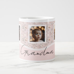 Beautiful Personalised Photo  Giant Coffee Mug
