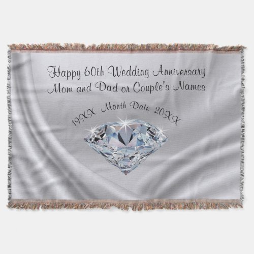 Beautiful Personalized 60th Anniversary Gift Ideas