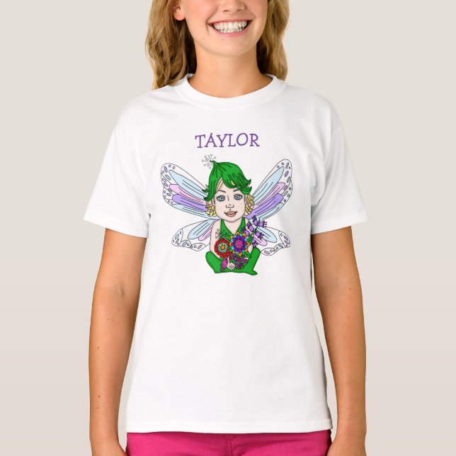 Beautiful Personalized Fairy T-Shirt (Front)