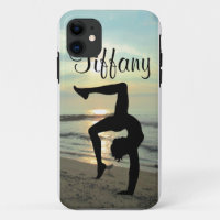 BEAUTIFUL PERSONALIZED GYMNASTICS IPHONE CASE