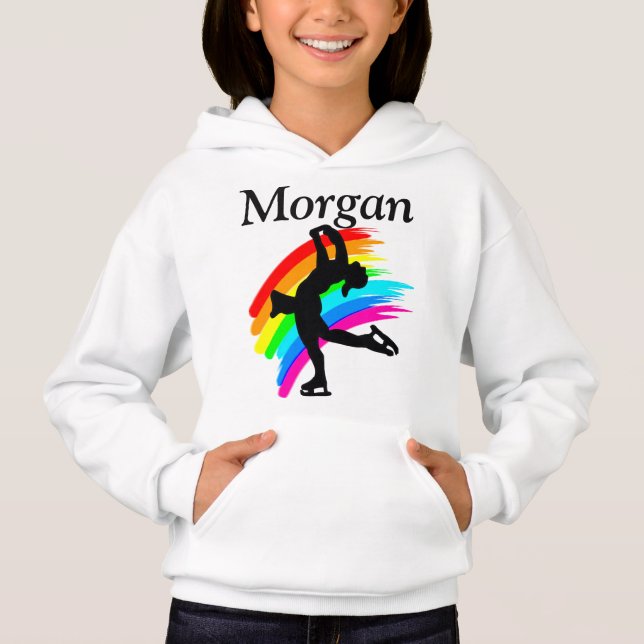 BEAUTIFUL PERSONALIZED SKATER SWEATSHIRT (Front)