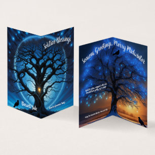 Beautiful Personalized Solstice Midwinter Yule