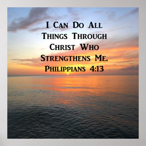 BEAUTIFUL PHILIPPIANS 413 SUNRISE POSTER