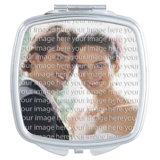 Beautiful Photo Compact Mirror (Front)