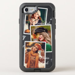 Beautiful Photo Girl  OtterBox Defender iPhone SE/8/7 Case