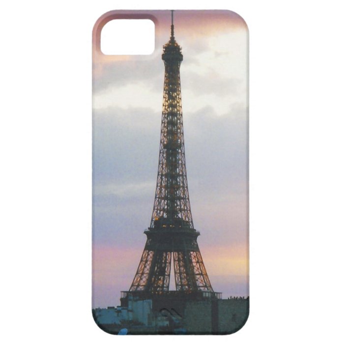 Beautiful Photo of Eiffel Tower at Dusk iPhone 5/5S Case