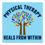 Beautiful Physical Therapy Inspirational Quote Poster Beautiful Physical Therapy Inspirational Quote Poster