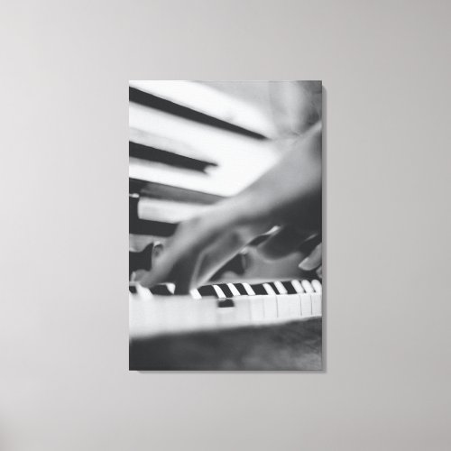 Beautiful Piano Artwork Canvas Print