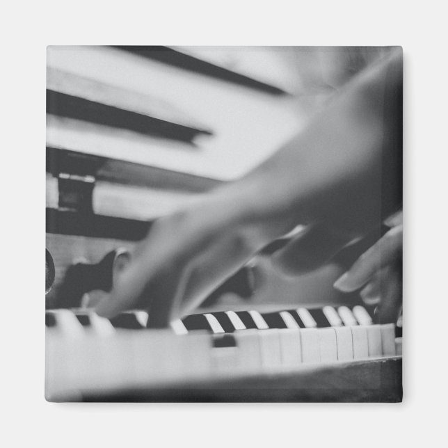 Beautiful Piano Artwork Magnet (Front)