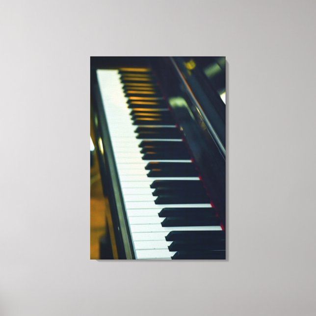Beautiful Piano Canvas Print (Front)