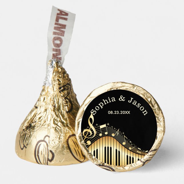Beautiful Piano Hershey®'s Kisses® (Front)