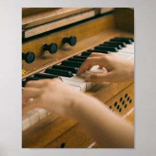 Beautiful Piano Poster