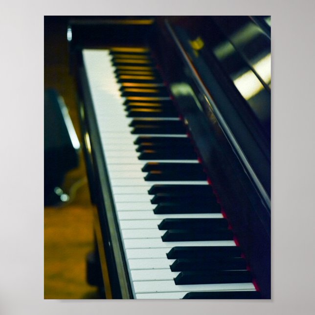 Beautiful Piano Poster (Front)