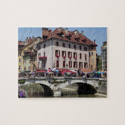 Beautiful Picturesque Historic Annecy France Jigsaw Puzzle