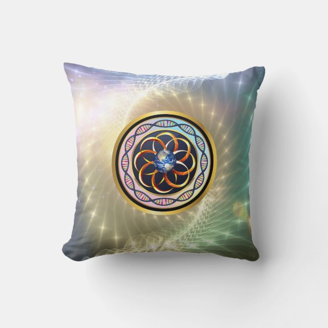 Beautiful pillows for sofas with design for home (Front)