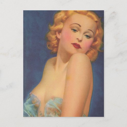 Beautiful      pin up art   postcard